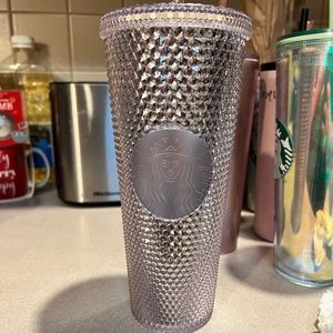 Starbucks silver studded tumbler